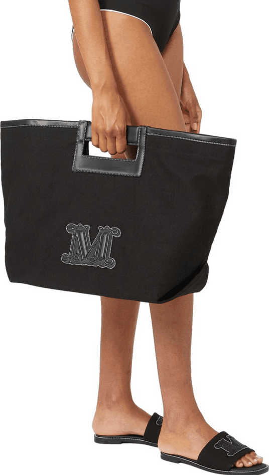 MAX MARA borsa beachwear donna nero - 3