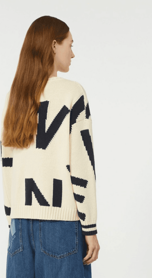 MAX MARA maglia donna blu - 3
