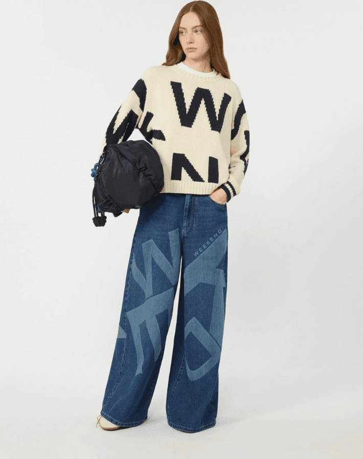 MAX MARA maglia donna blu - 4