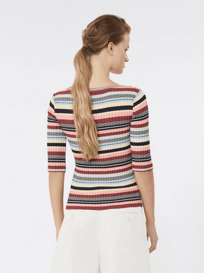 MAX MARA maglia a coste donna multicolor - 3