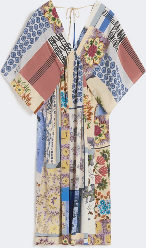 MAX MARA abito in seta stampato donna multicolor - 4