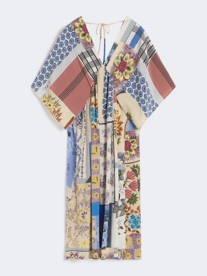 MAX MARA abito in seta stampato donna multicolor - 4