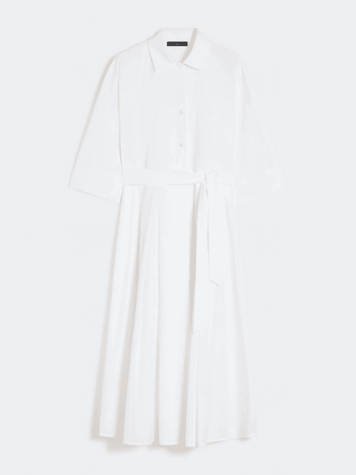 MAX MARA abito donna bianco - 5