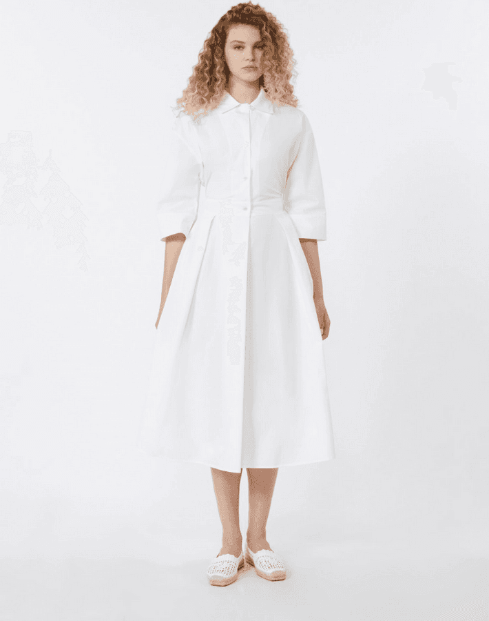 MAX MARA abito donna bianco - 2