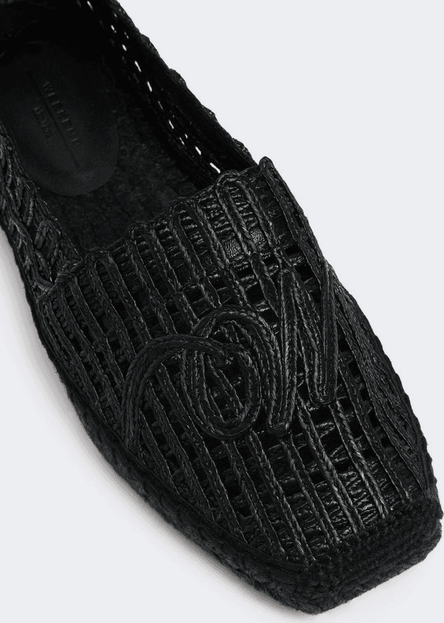 MAX MARA espadrillas donna nero - 3