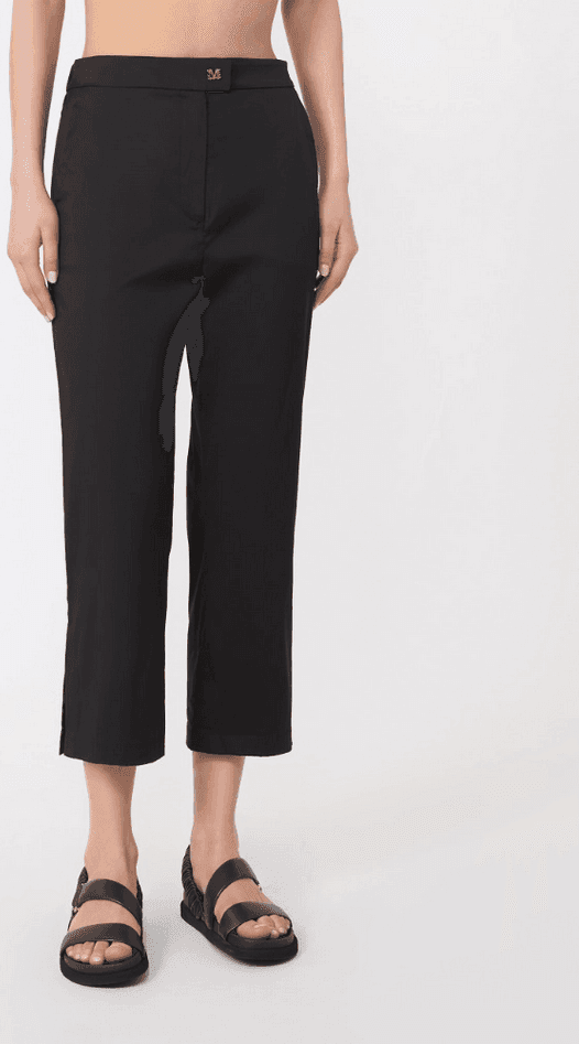 MAX MARA pantalone capri donna nero - 2