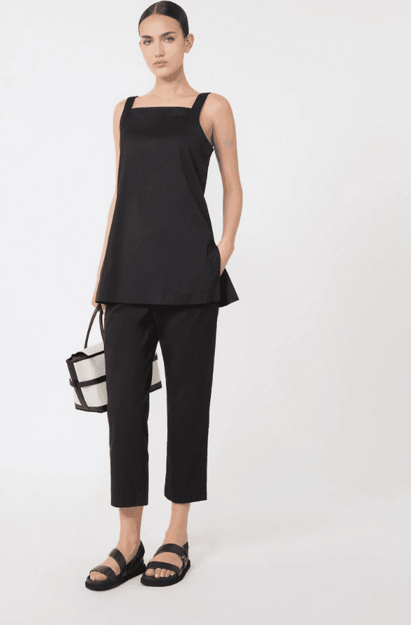 MAX MARA pantalone capri donna nero - 5
