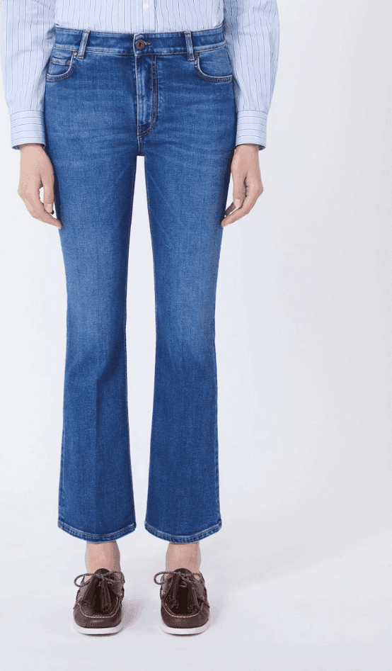 MAX MARA jeans skinny donna blu medio - 2
