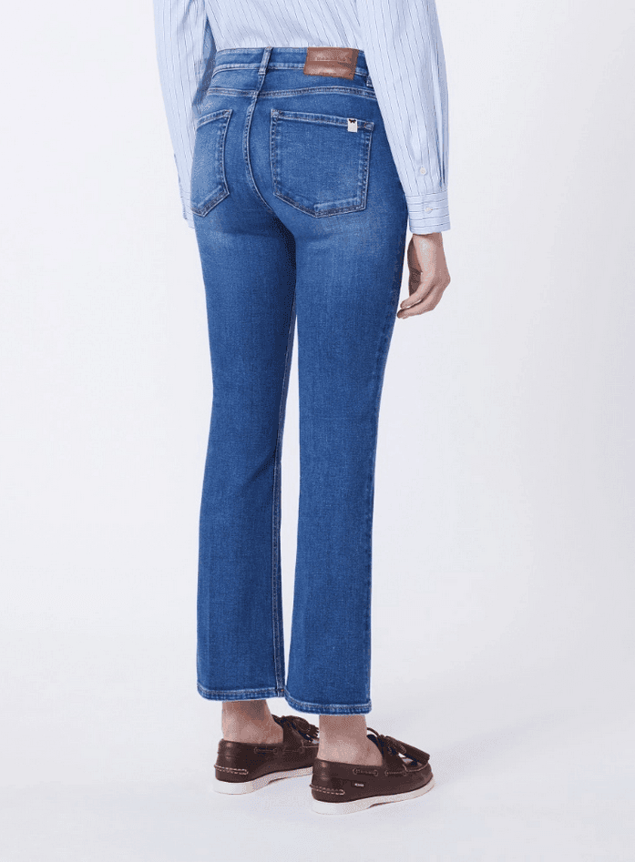 MAX MARA jeans skinny donna blu medio - 3