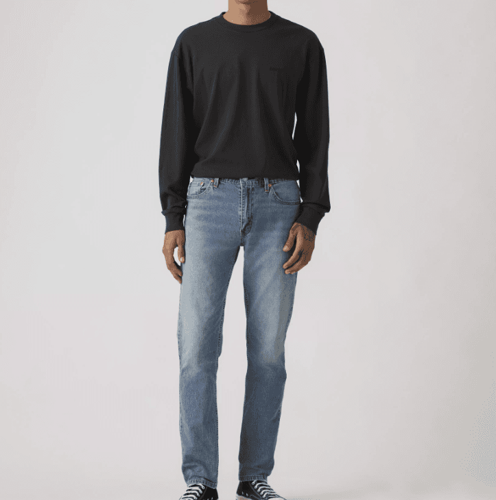 LEVI'S jeans uomo blu medio - 4