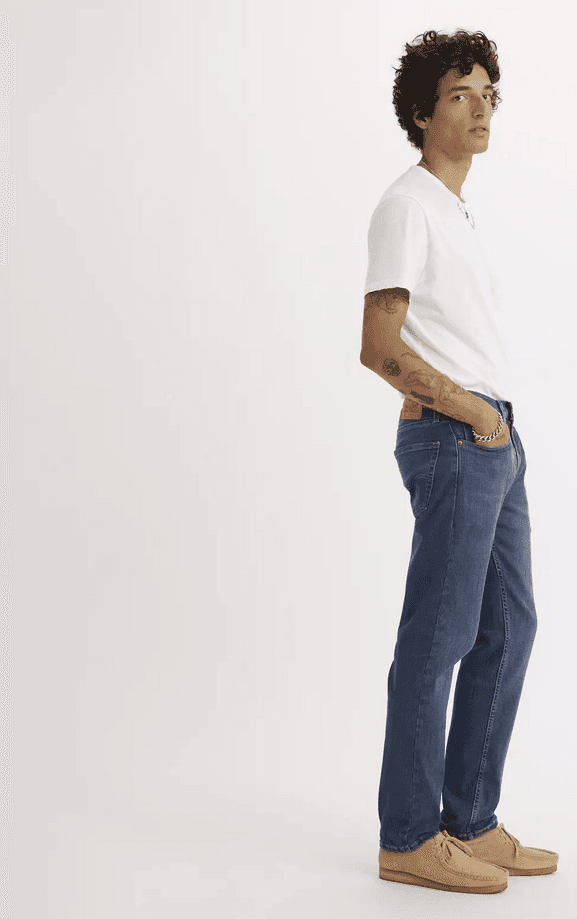 LEVI'S jeans uomo blu scuro - 4