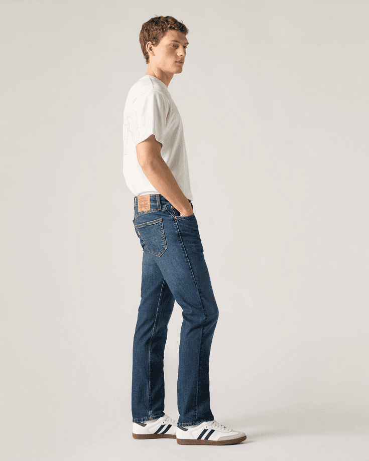 LEVI'S jeans uomo blu scuro - 3