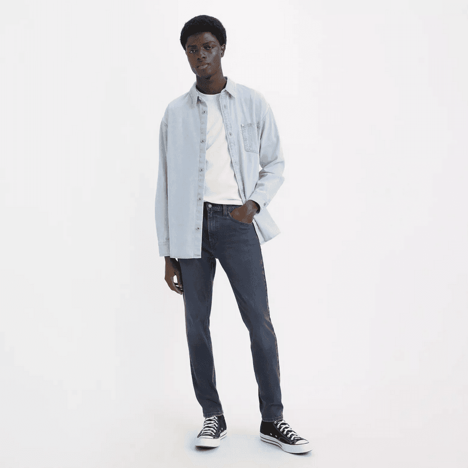 LEVI'S jeans slim fit uomo blue - 2