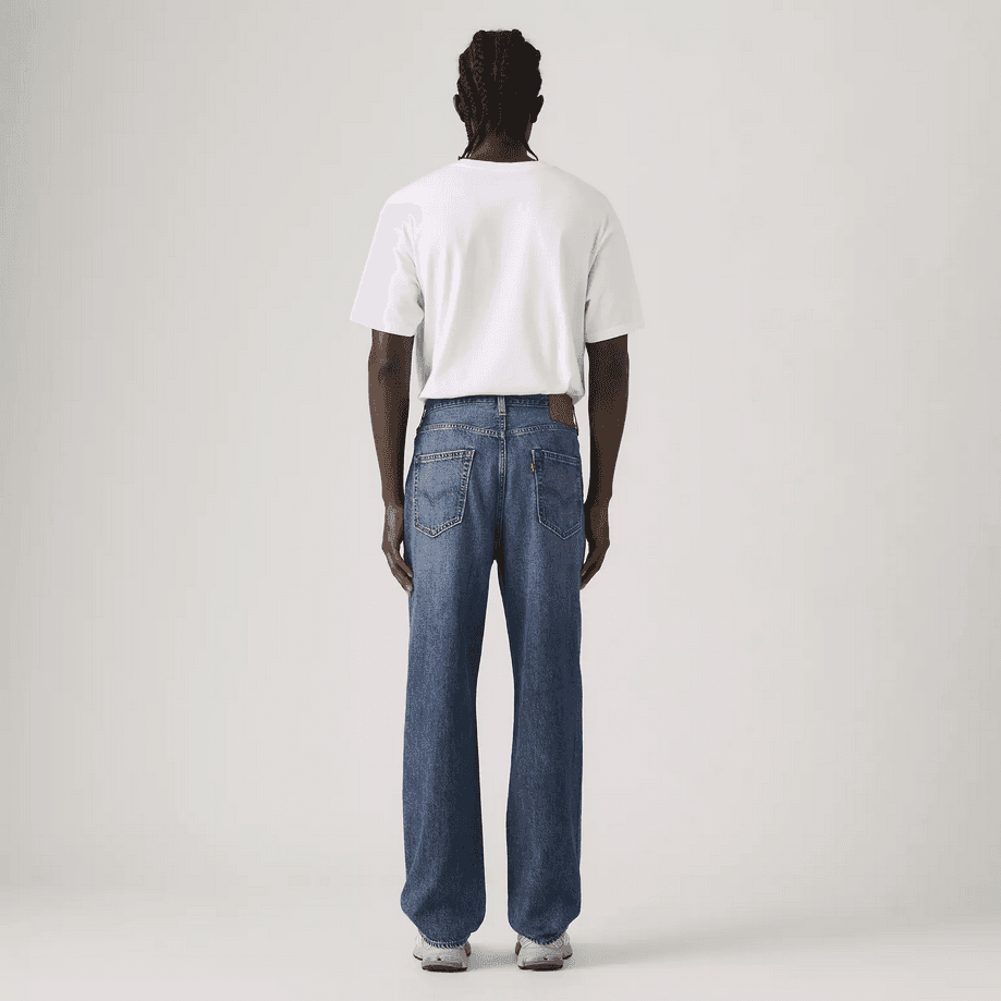 LEVI'S jeans loose straight uomo blu scuro - 4