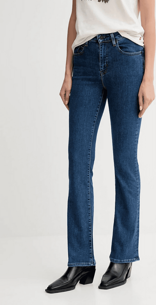 LEVI'S jeans donna blu medio - 4