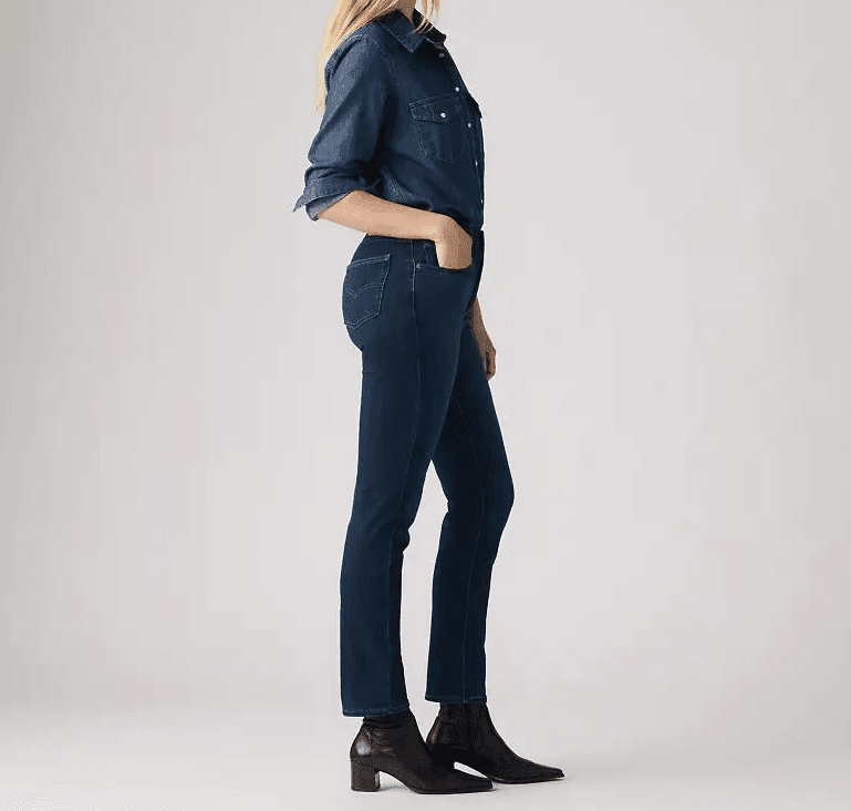 LEVI'S jeans donna blu medio - 3
