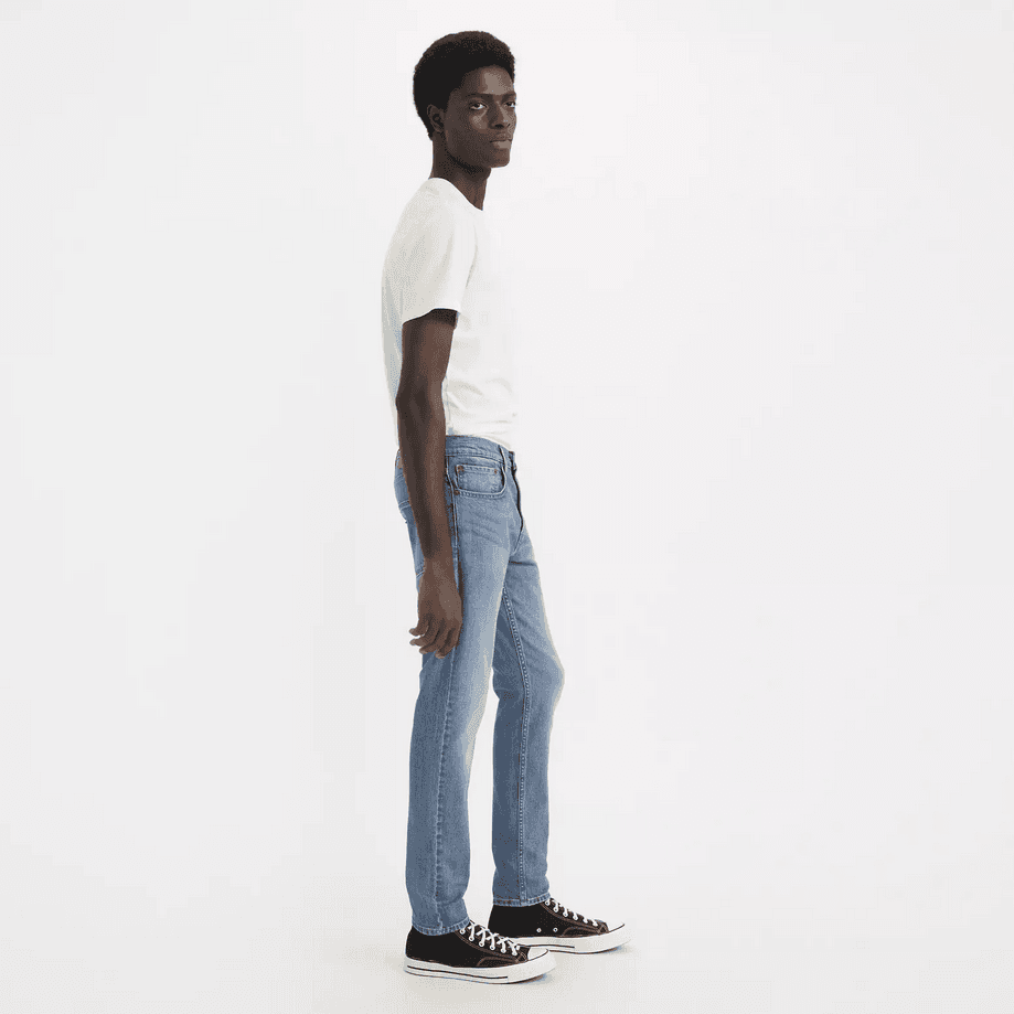 LEVI'S jeans slim fit uomo blu medio - 3