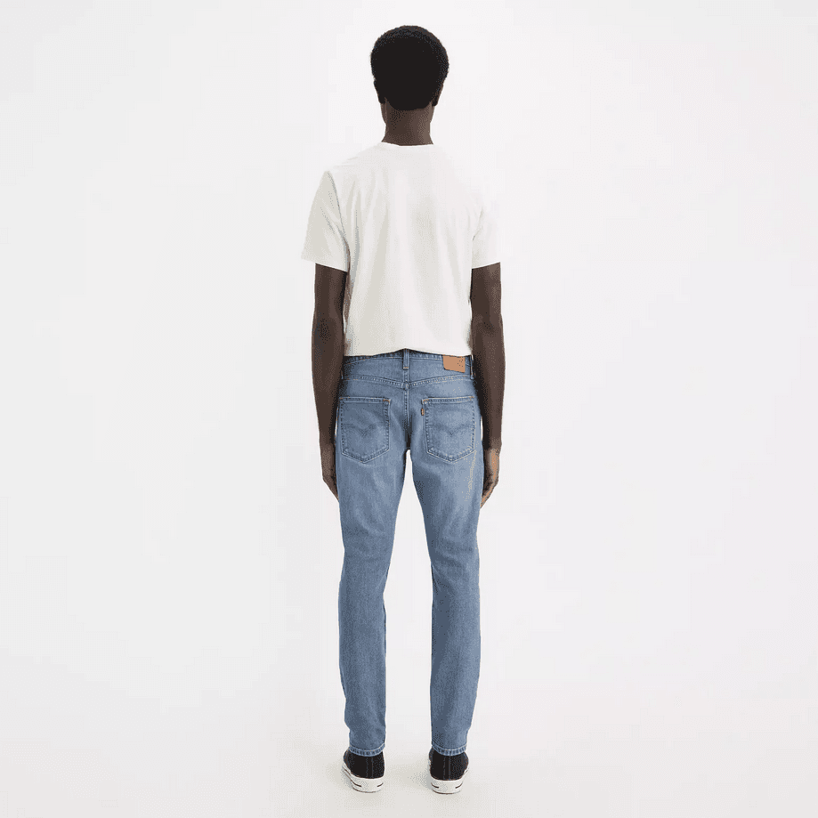LEVI'S jeans slim fit uomo blu medio - 4