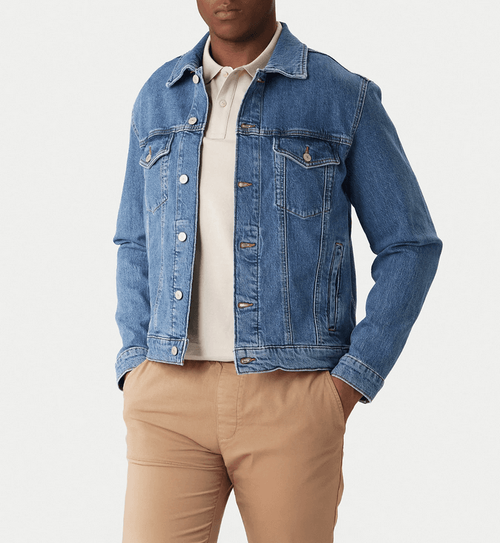 Tommy Hilfiger giacca uomo denim medium - 5