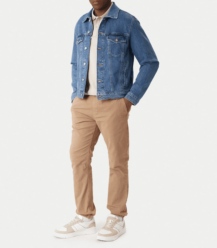 Tommy Hilfiger giacca uomo denim medium - 2