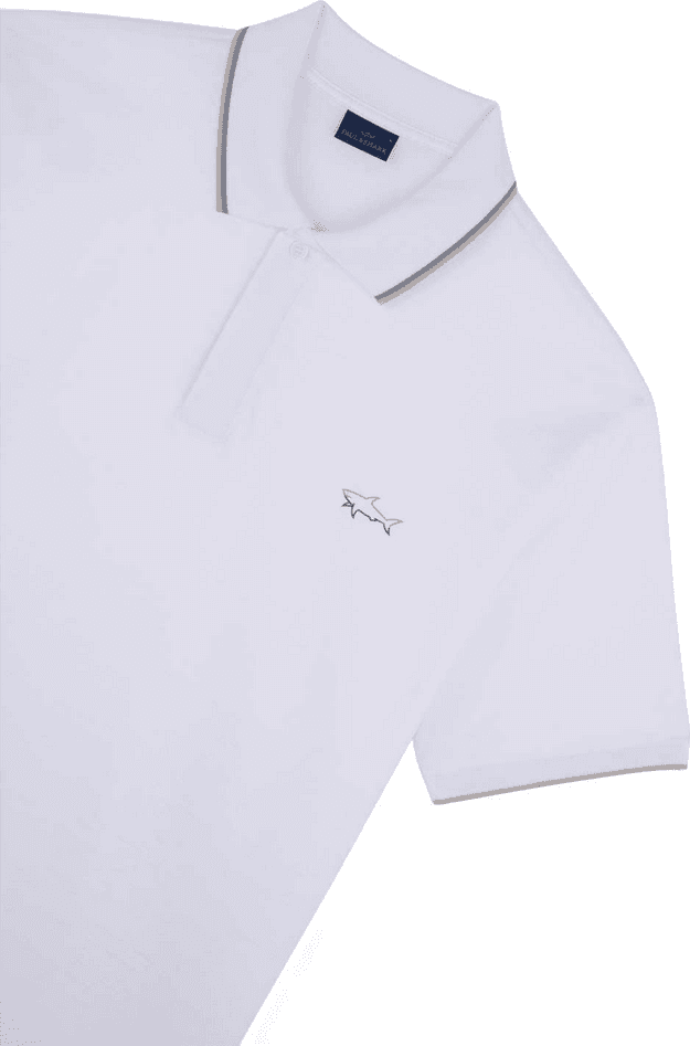 Paul&amp;Shark polo mercerized uomo bianco - 2