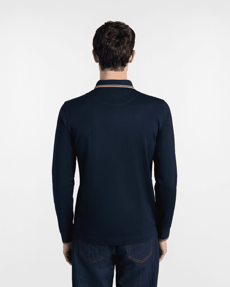 Harmont&amp;blaine polo uomo blue navy - 3