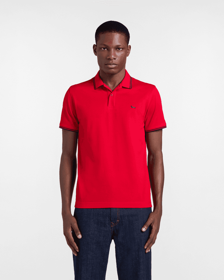 Harmont&amp;blaine polo uomo rosso - 5