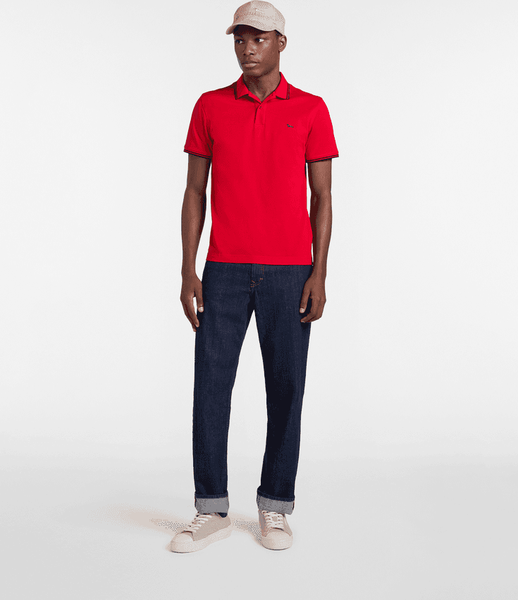 Harmont&amp;blaine polo uomo rosso - 4