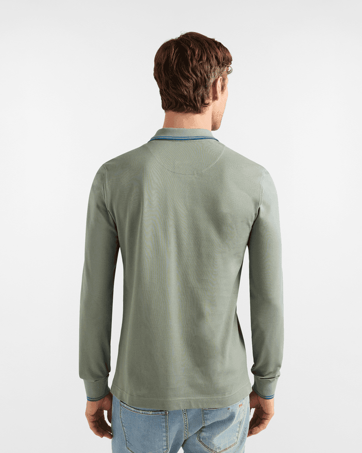 Harmont&amp;blaine polo uomo verde - 3