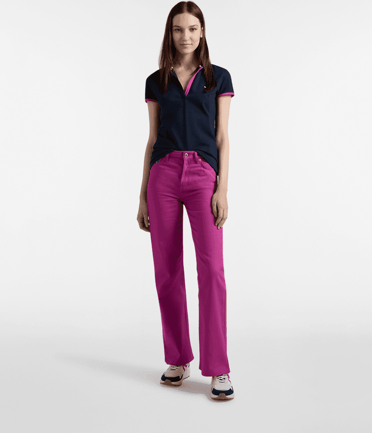 Harmont&amp;blaine polo donna blue navy - 4