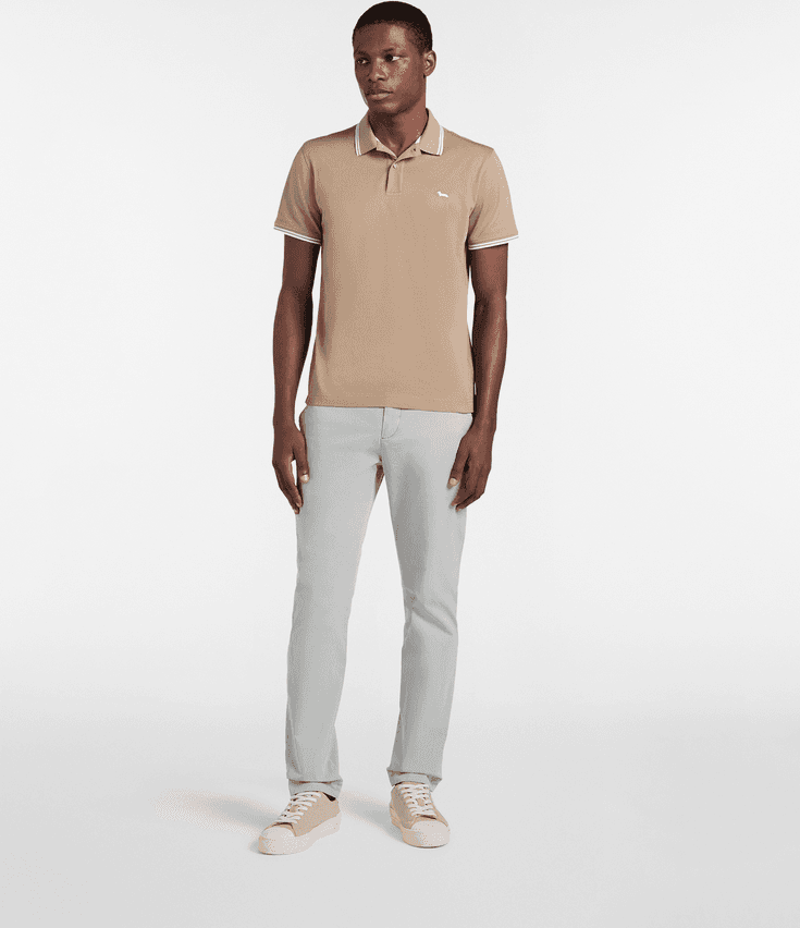 Harmont&amp;blaine polo uomo grigio - 4