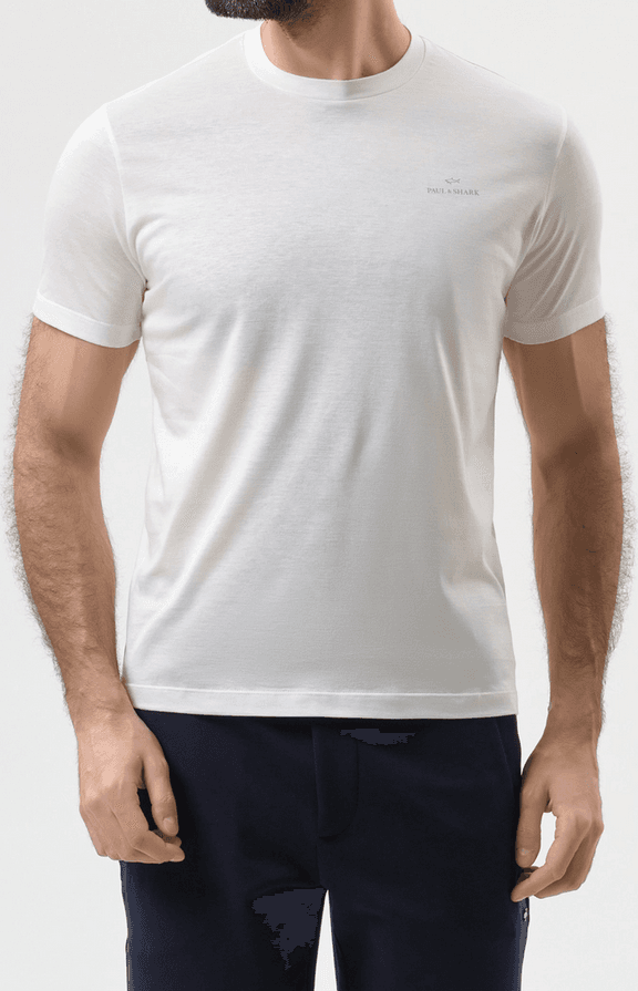 Paul&amp;Shark t-shirt uomo panna chiaro - 4