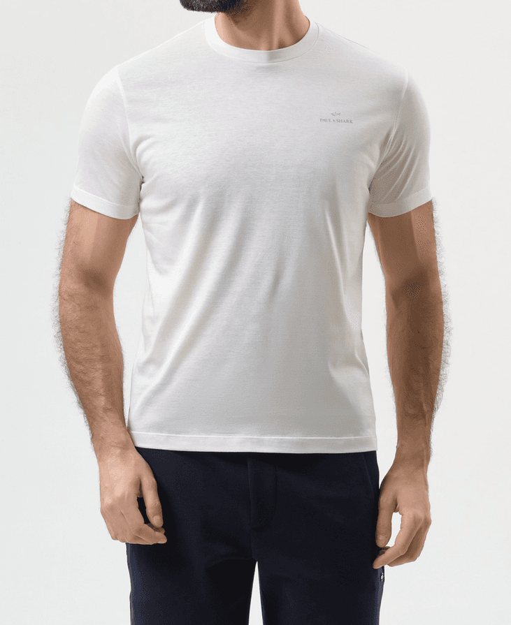 Paul&amp;Shark t-shirt uomo panna chiaro - 4