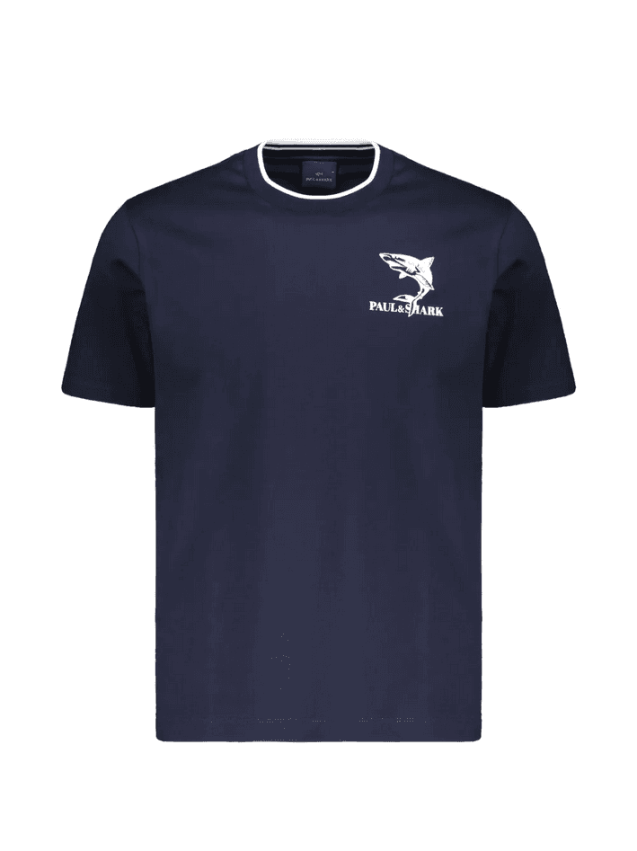 Paul&amp;Shark t-shirt con stampa petto uomo blue - 3