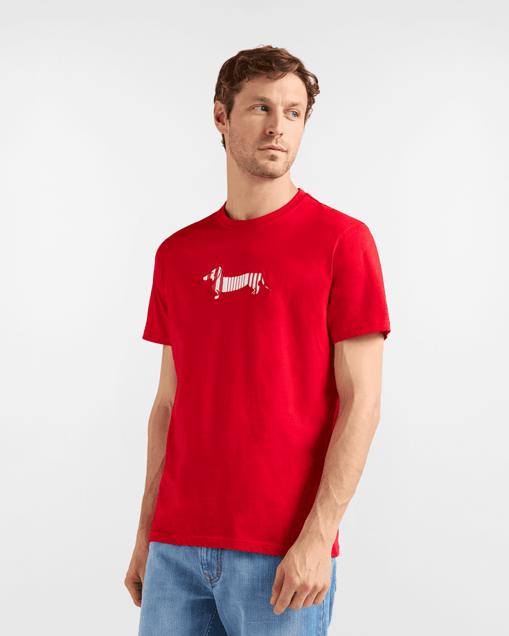 Harmont&amp;blaine t-shirt uomo rosso - 5