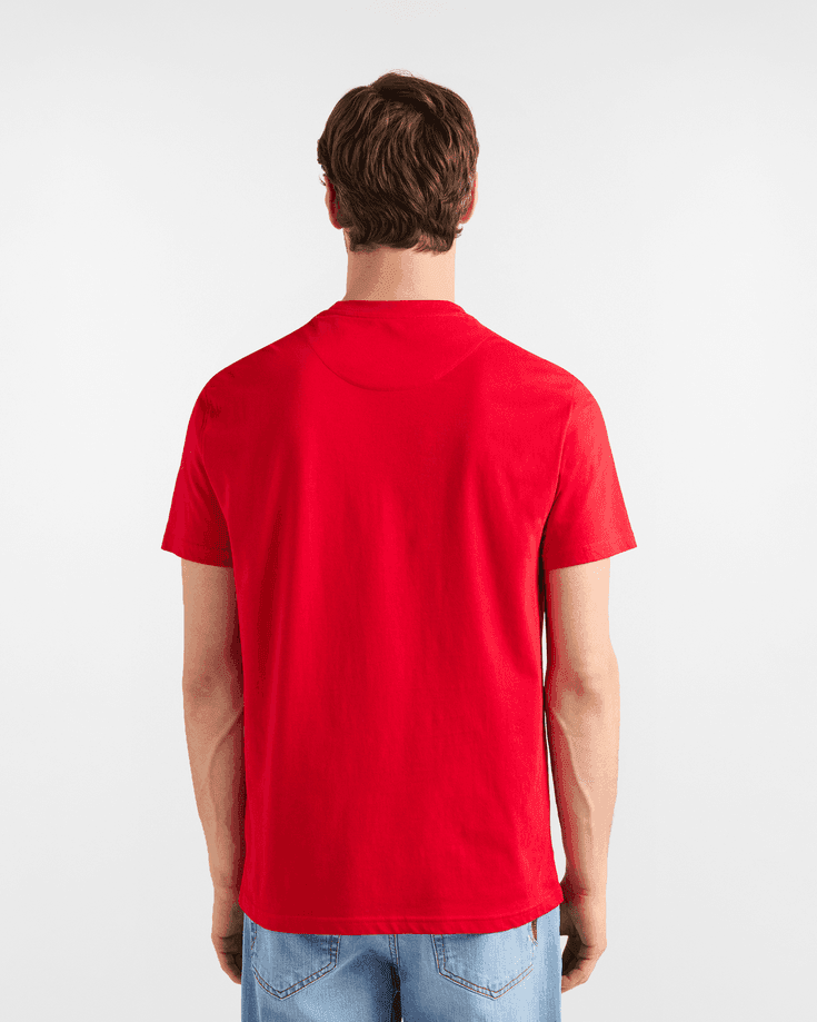 Harmont&amp;blaine t-shirt uomo rosso - 3