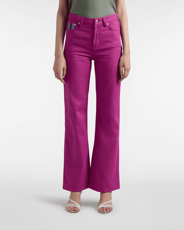 Harmont&amp;blaine pantalone donna orchidea - 5
