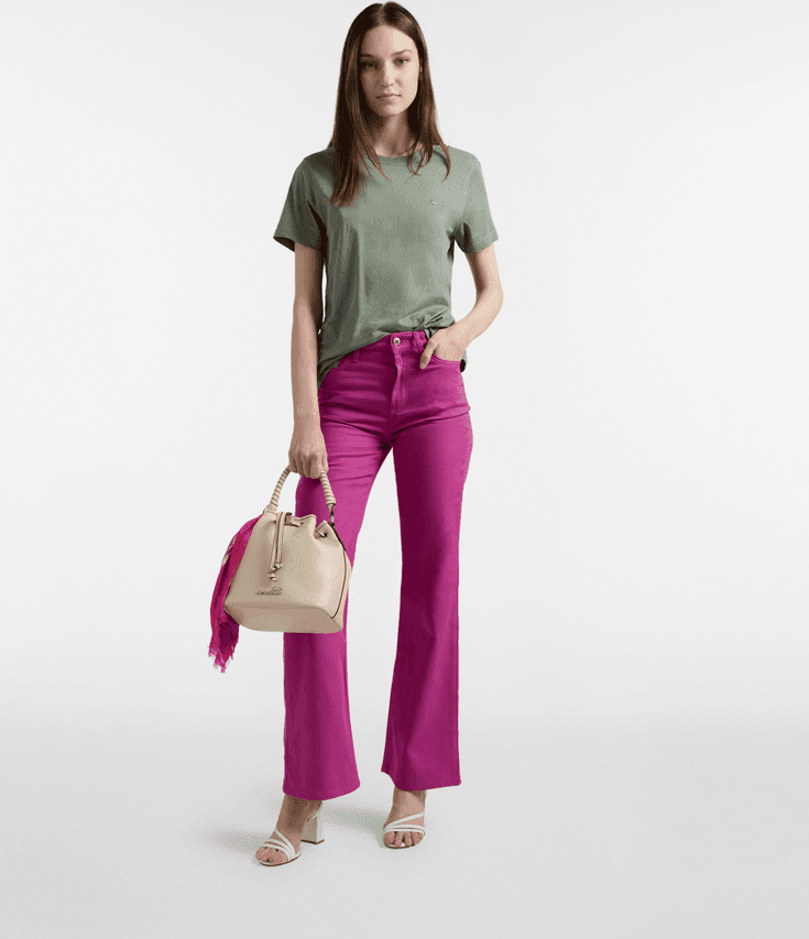 Harmont&amp;blaine pantalone donna orchidea - 4
