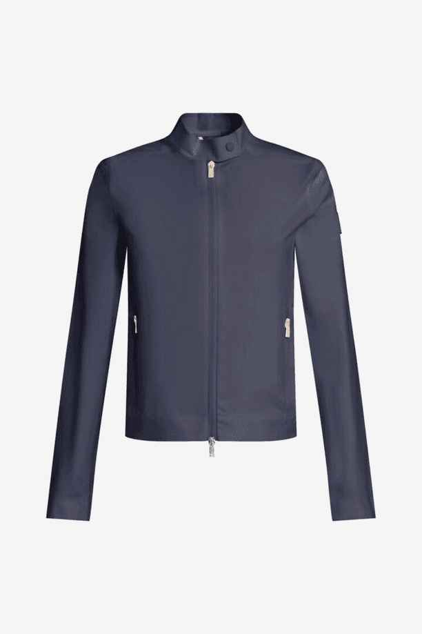Ciesse Piumini giacca biker donna blu scuro