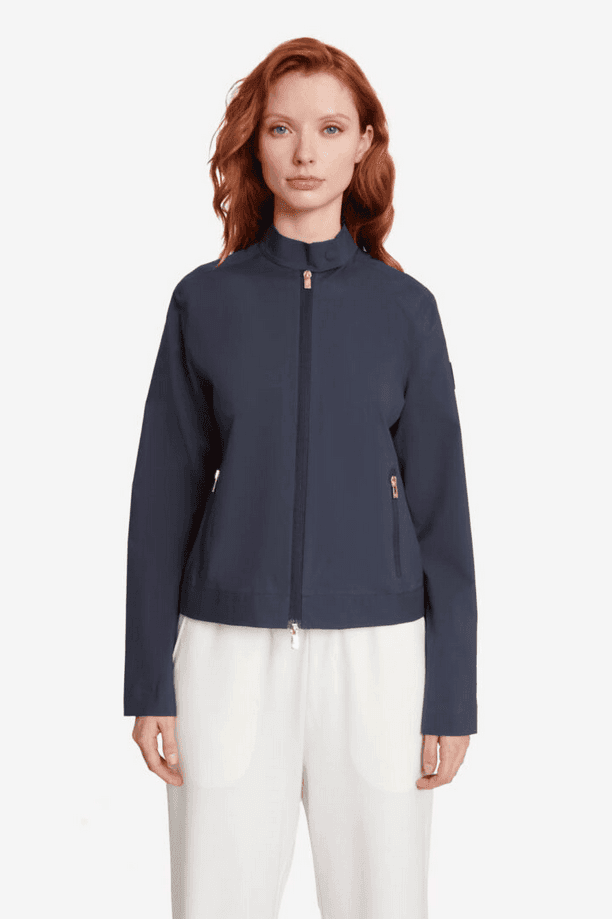 Ciesse Piumini giacca biker donna blu scuro - 2