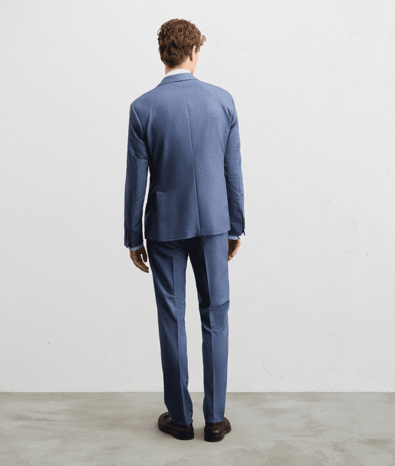 Pal Zileri abito a quadri uomo blu - 4