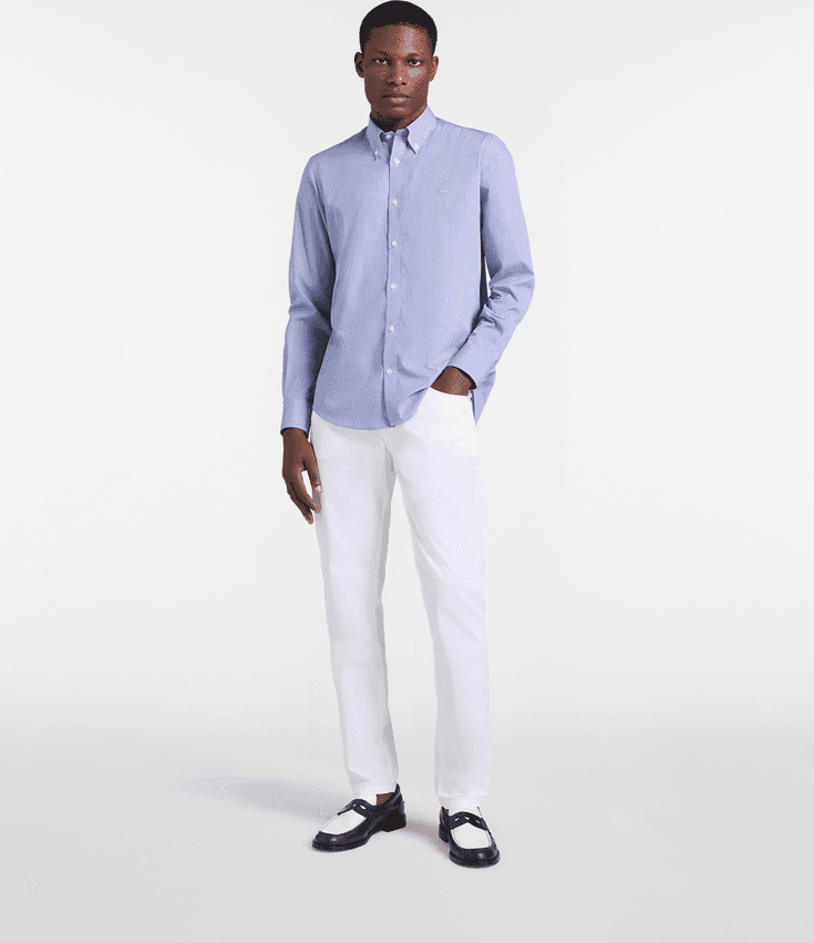 Harmont&amp;blaine camicia regular fit uomo blu sky - 4