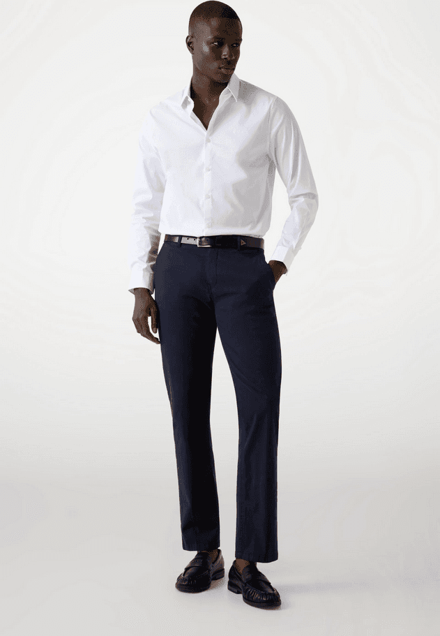 GUESS camicia slim fit uomo bianco - 5