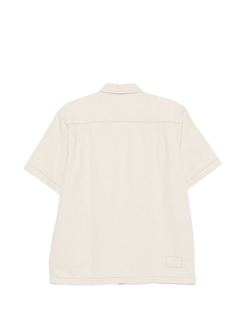 UNIVERSAL WORKS universal works camicia beige uomo - 3