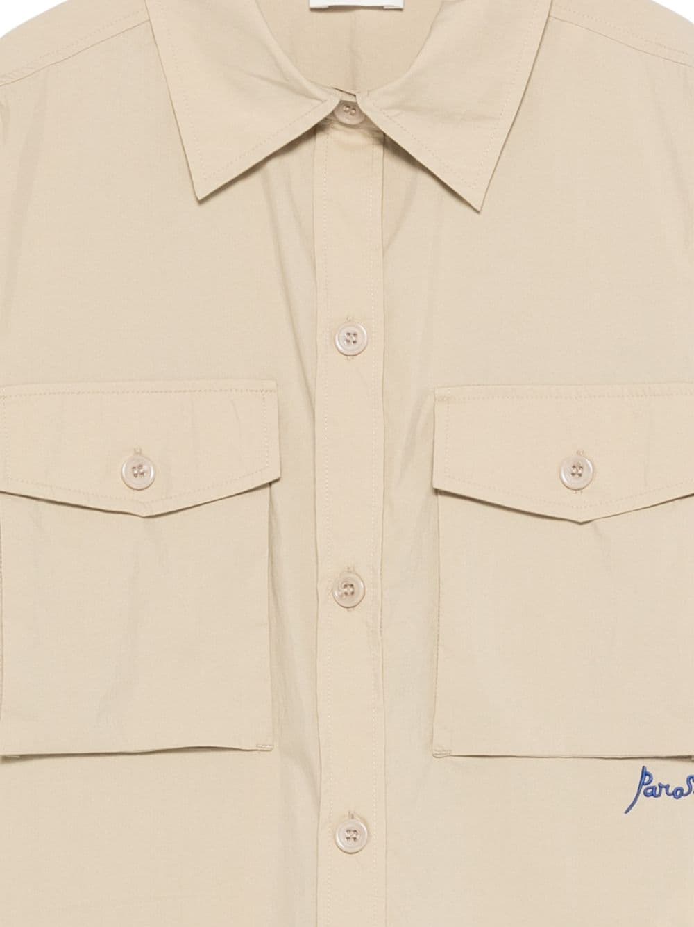 P.A.R.O.S.H. parosh camicia beige donna - 2