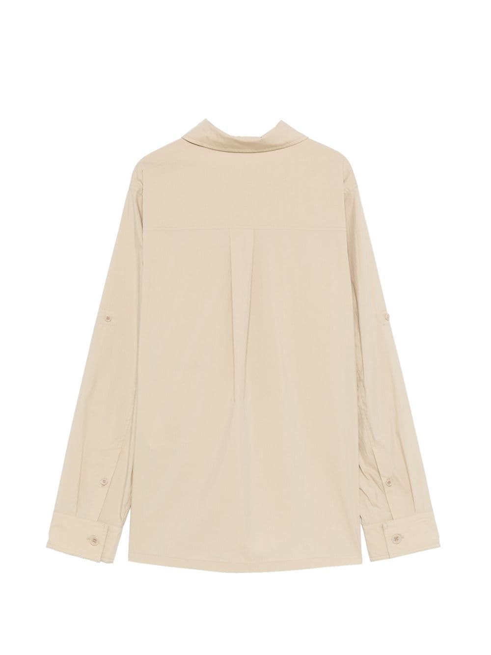 P.A.R.O.S.H. parosh camicia beige donna - 3
