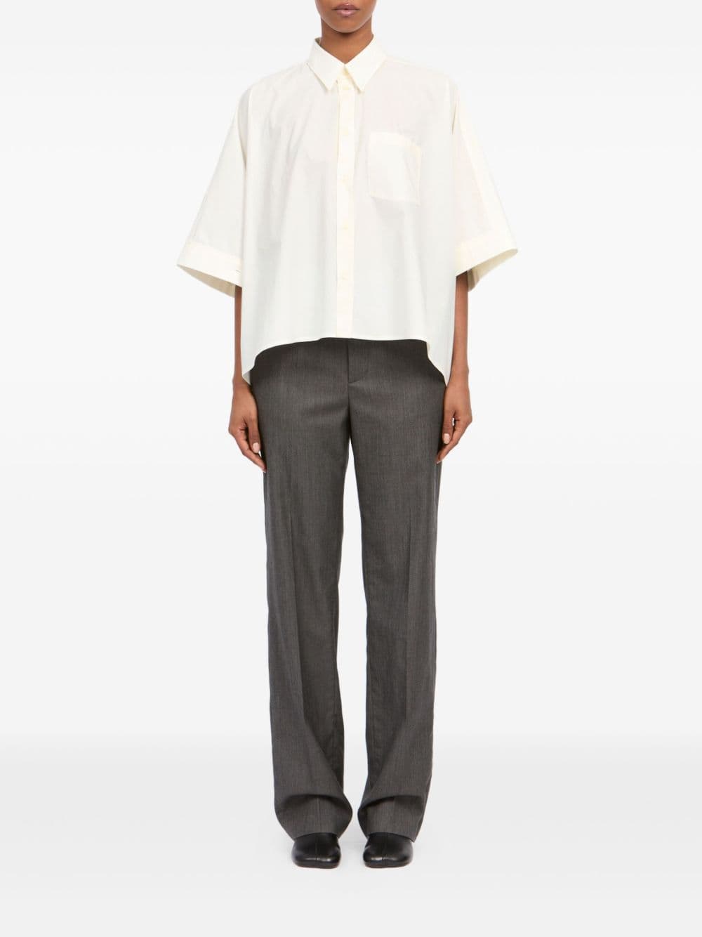 MM6 Maison Margiela mm6 maison margiela camicia bianco donna maniche corte - 6