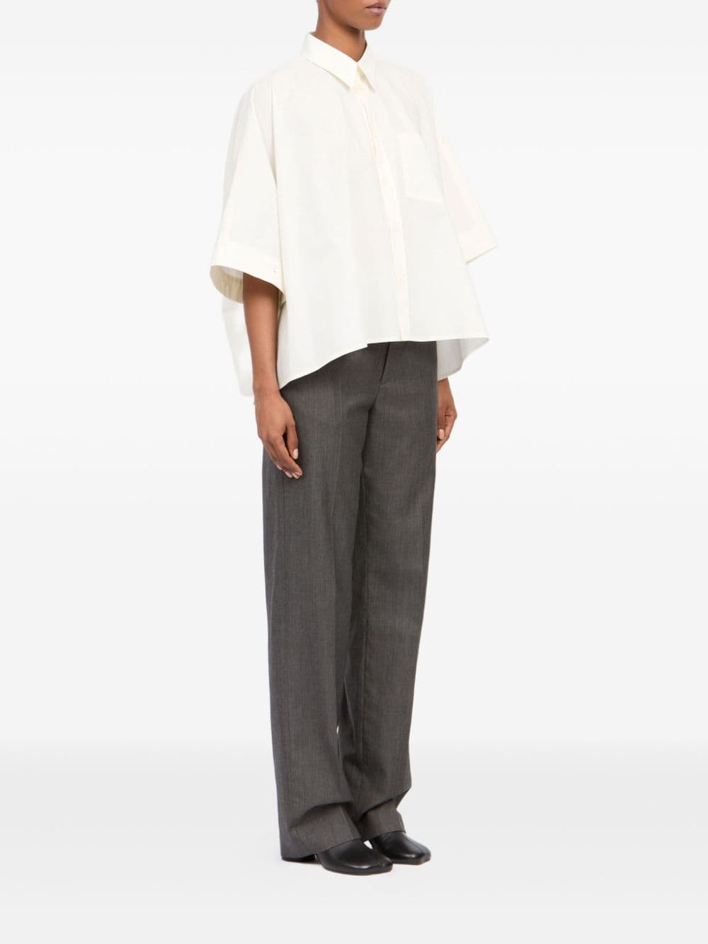 MM6 Maison Margiela mm6 maison margiela camicia bianco donna maniche corte - 2