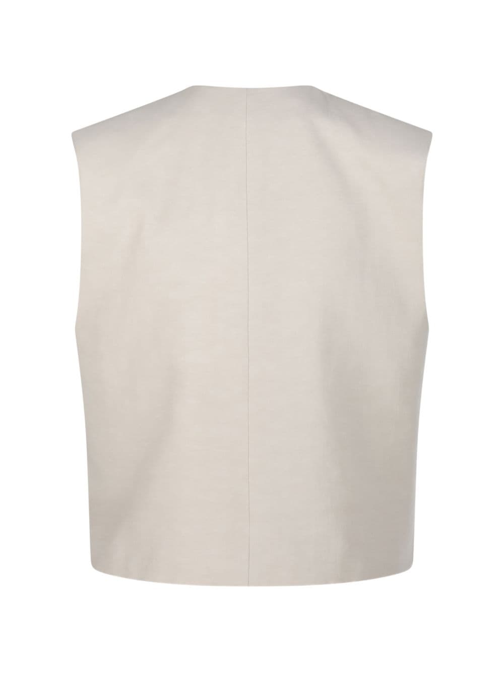 P.A.R.O.S.H. parosh gilet graisa donna sabbia - 2
