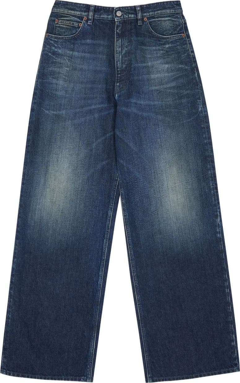MM6 Maison Margiela mm6 maison margiela jeans gamba ampia uomo blu - 5